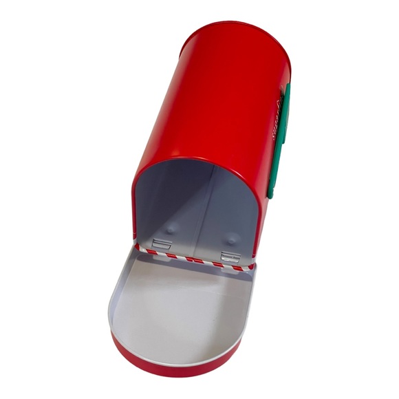 Sugarfina Letters to Santa Tin Christmas Mailbox Tin Christmas Decoration - Picture 5 of 9